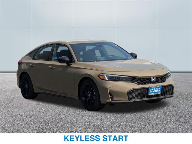 new 2025 Honda Civic car, priced at $29,055