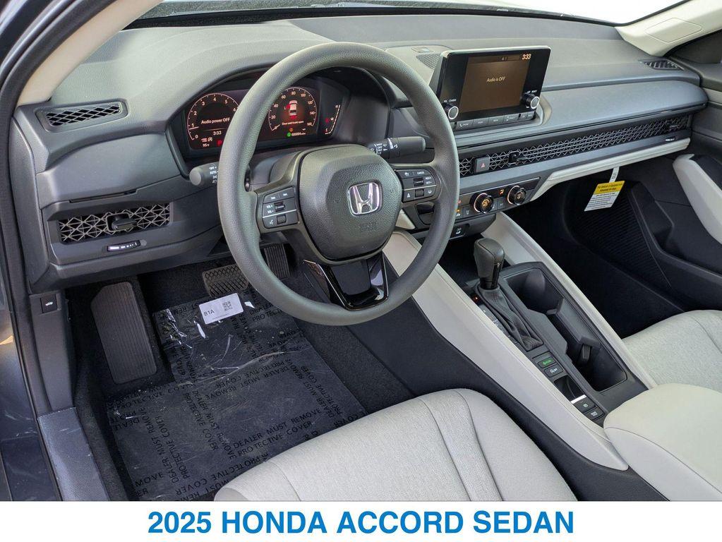 new 2025 Honda Accord car, priced at $29,490