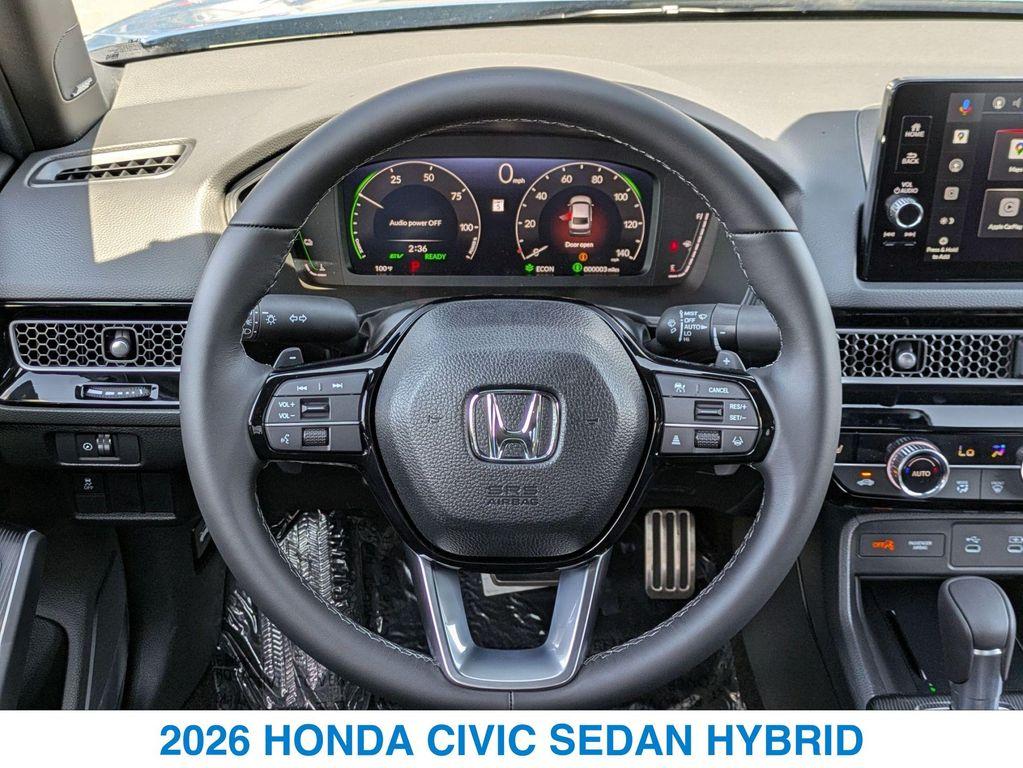 new 2026 Honda Civic Hybrid car, priced at $33,945
