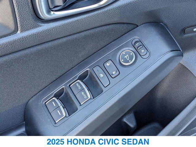 new 2025 Honda Civic car, priced at $27,345