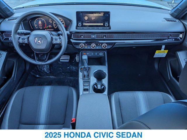 new 2025 Honda Civic car, priced at $27,345