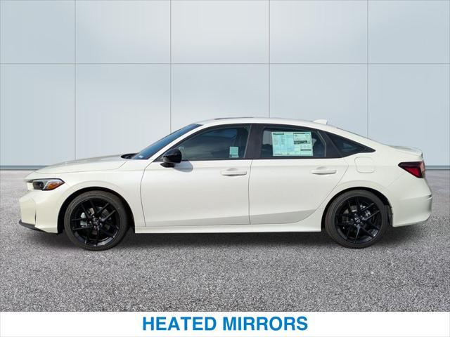 new 2025 Honda Civic Hybrid car, priced at $30,555