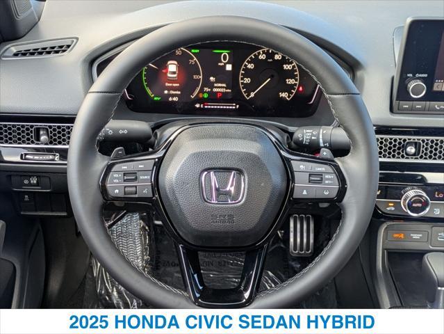 new 2025 Honda Civic Hybrid car, priced at $30,555