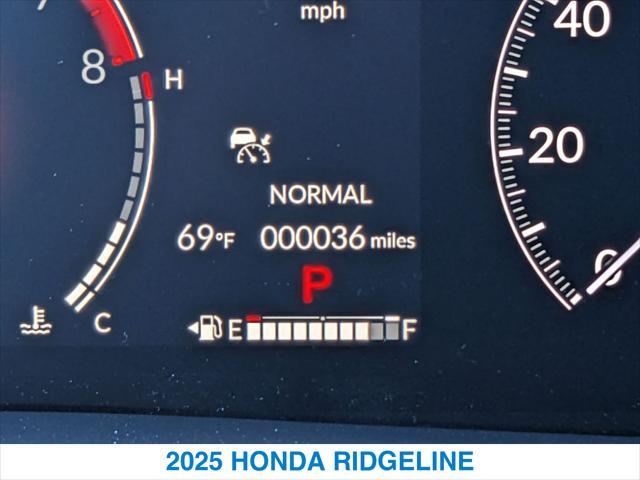 new 2025 Honda Ridgeline car, priced at $42,250