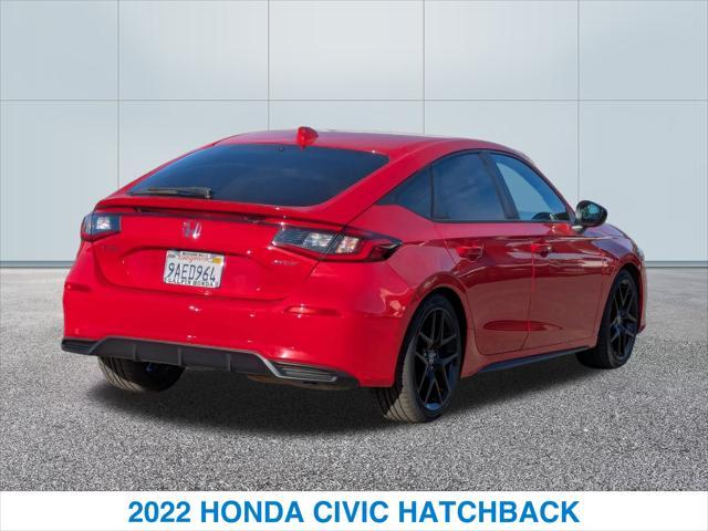 used 2022 Honda Civic car, priced at $23,438