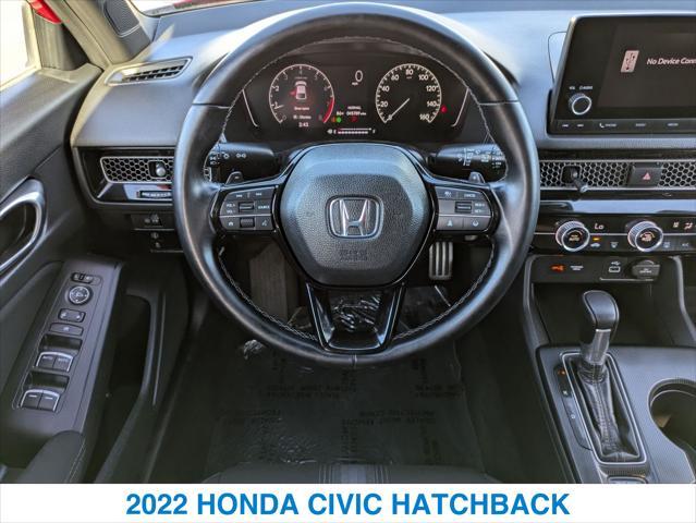 used 2022 Honda Civic car, priced at $23,438