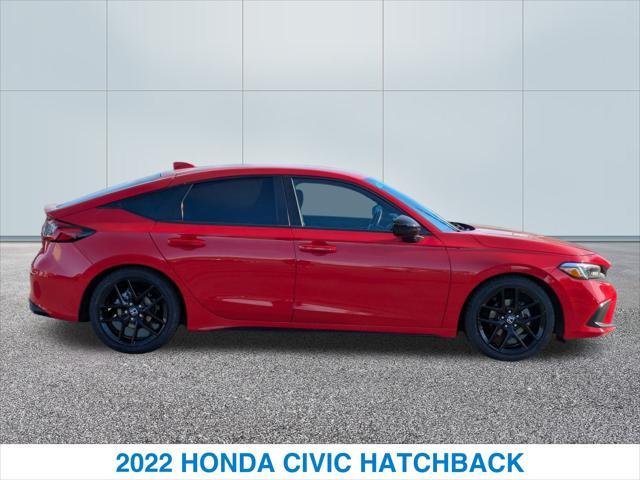 used 2022 Honda Civic car, priced at $23,438