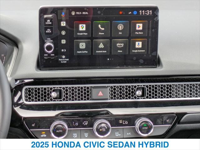 new 2025 Honda Civic Hybrid car, priced at $33,100