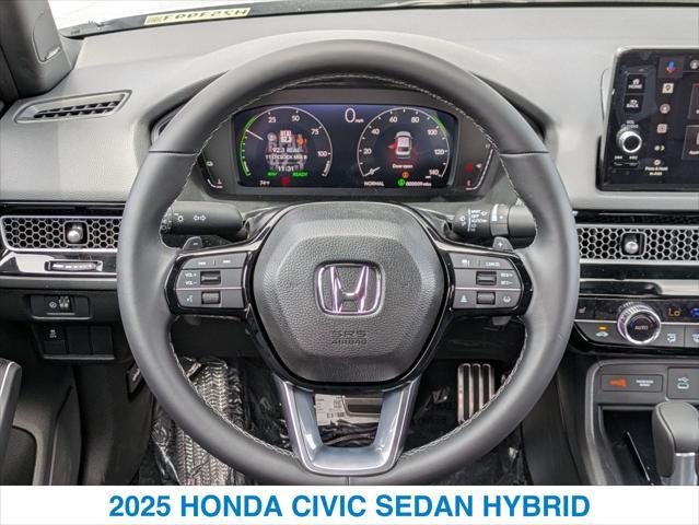 new 2025 Honda Civic Hybrid car, priced at $33,100