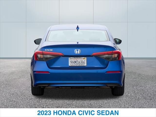 used 2023 Honda Civic car, priced at $24,141