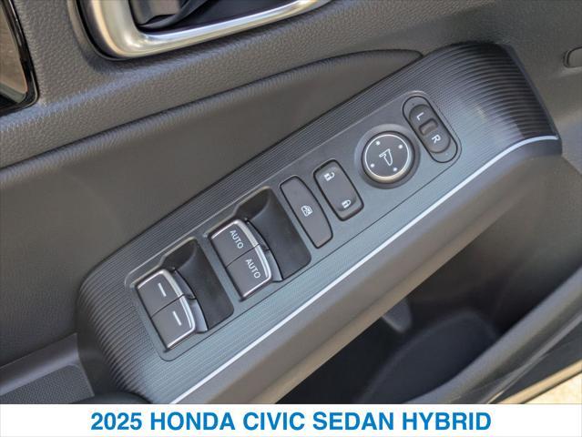 new 2025 Honda Civic Hybrid car, priced at $33,100
