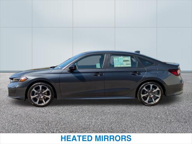 new 2025 Honda Civic Hybrid car, priced at $33,100