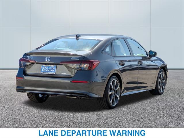 new 2025 Honda Civic Hybrid car, priced at $33,100