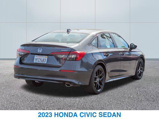 used 2023 Honda Civic car, priced at $25,000