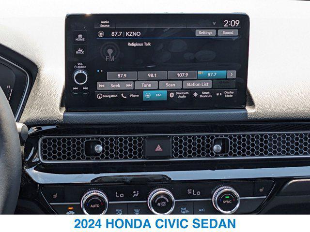 new 2024 Honda Civic car, priced at $31,645