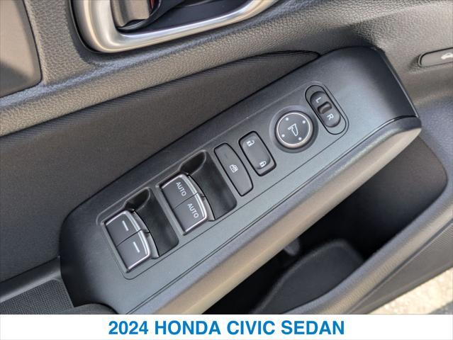 used 2024 Honda Civic car, priced at $27,118