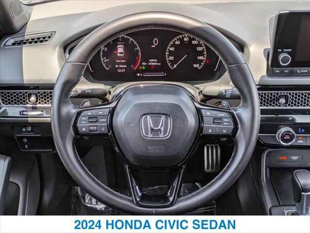 used 2024 Honda Civic car, priced at $27,118