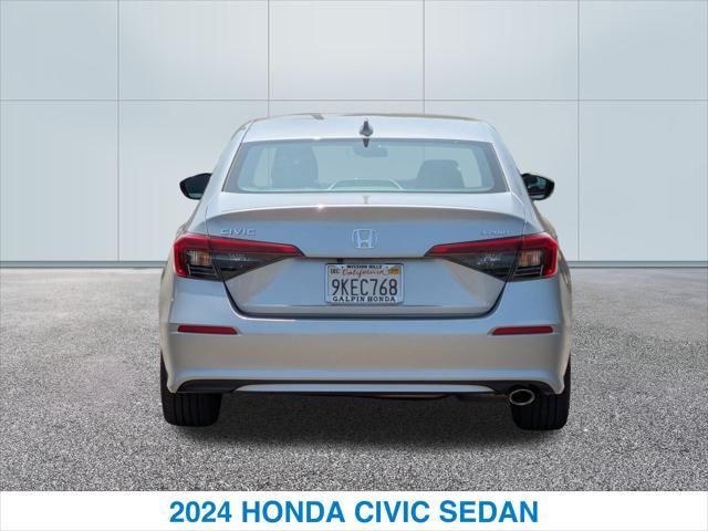 used 2024 Honda Civic car, priced at $27,118