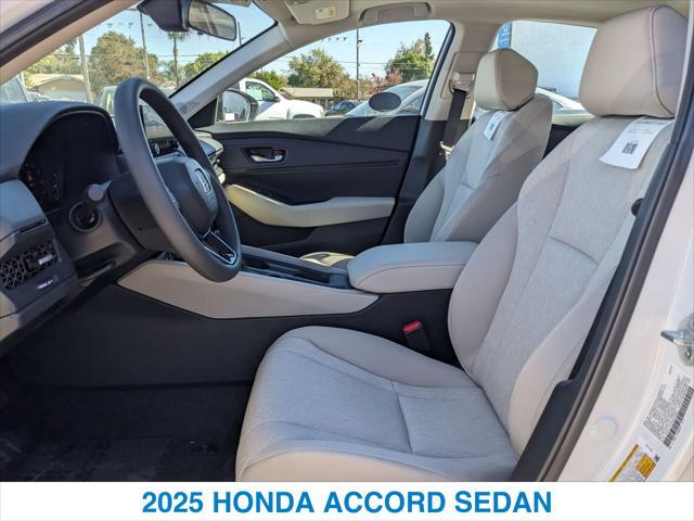 new 2025 Honda Accord car, priced at $32,110