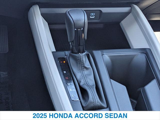 new 2025 Honda Accord car, priced at $32,110