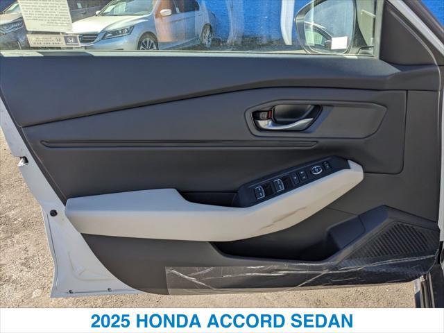 new 2025 Honda Accord car, priced at $32,110