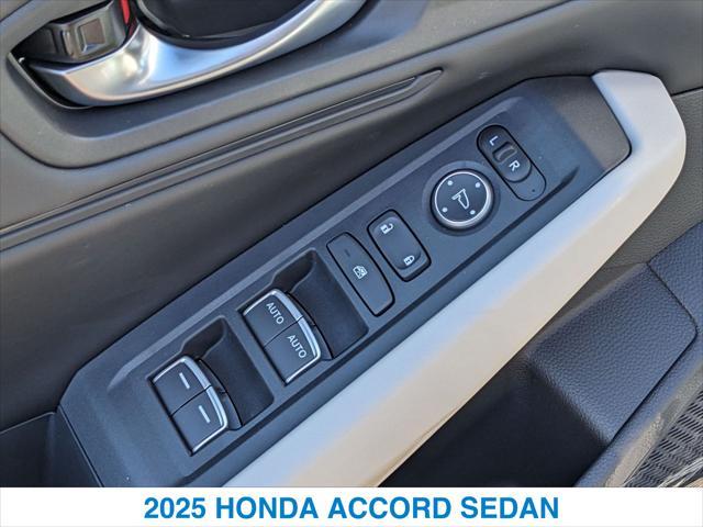 new 2025 Honda Accord car, priced at $32,110