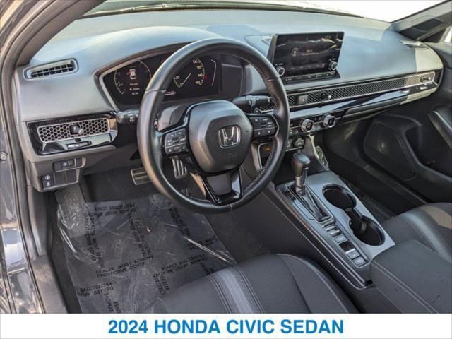 used 2024 Honda Civic car, priced at $26,074