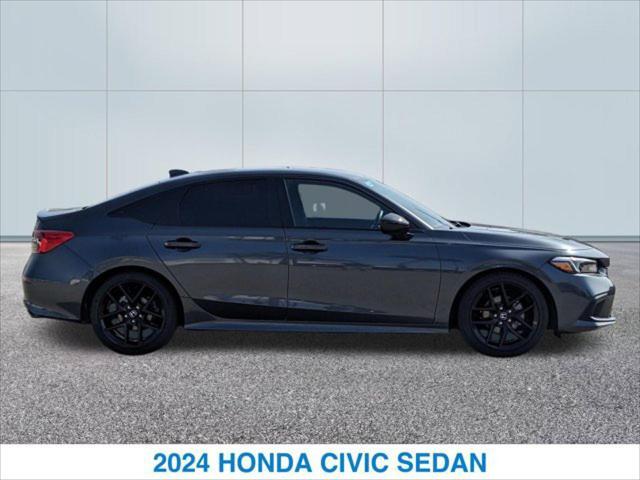 used 2024 Honda Civic car, priced at $26,074