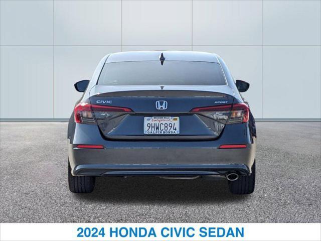 used 2024 Honda Civic car, priced at $26,074