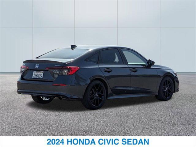 used 2024 Honda Civic car, priced at $26,074