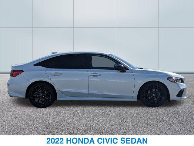 used 2022 Honda Civic car, priced at $23,888