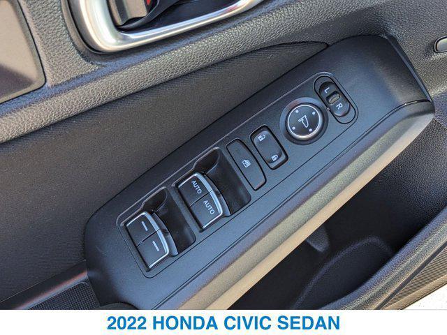 used 2022 Honda Civic car, priced at $23,888