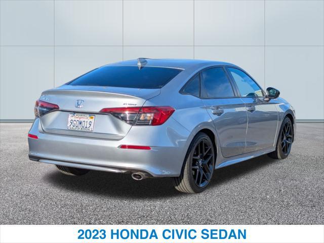 used 2023 Honda Civic car, priced at $25,000