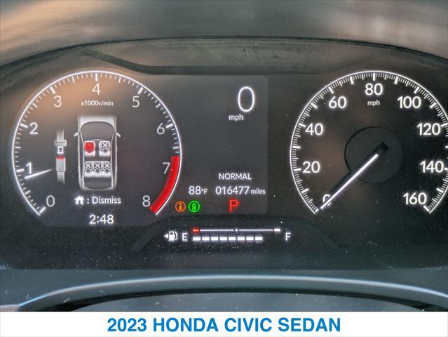 used 2023 Honda Civic car, priced at $25,000