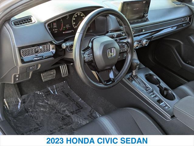 used 2023 Honda Civic car, priced at $25,000