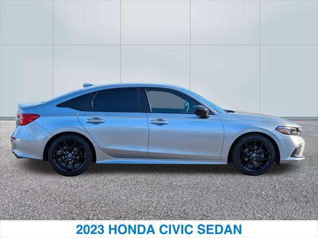 used 2023 Honda Civic car, priced at $25,000