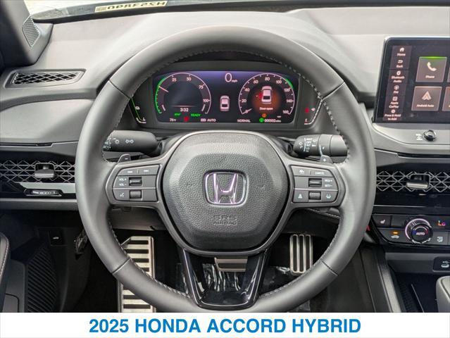 new 2025 Honda Accord Hybrid car, priced at $35,260