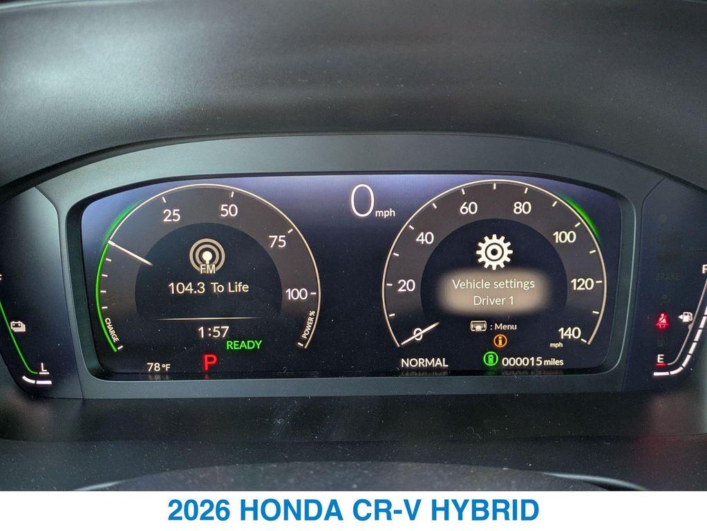 new 2026 Honda CR-V Hybrid car, priced at $41,675