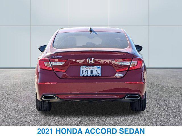 used 2021 Honda Accord car, priced at $25,988