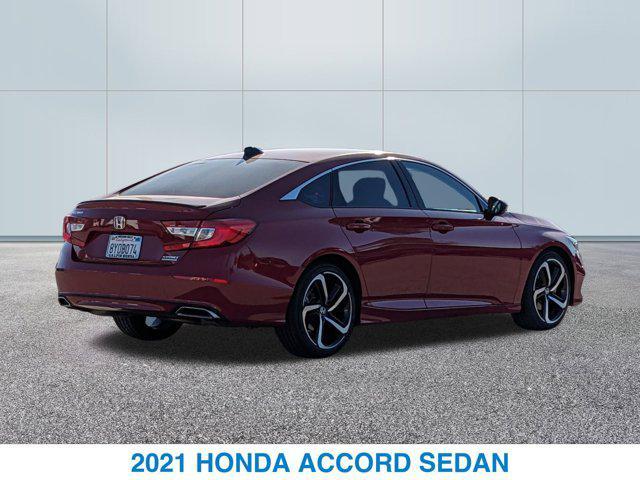 used 2021 Honda Accord car, priced at $25,988