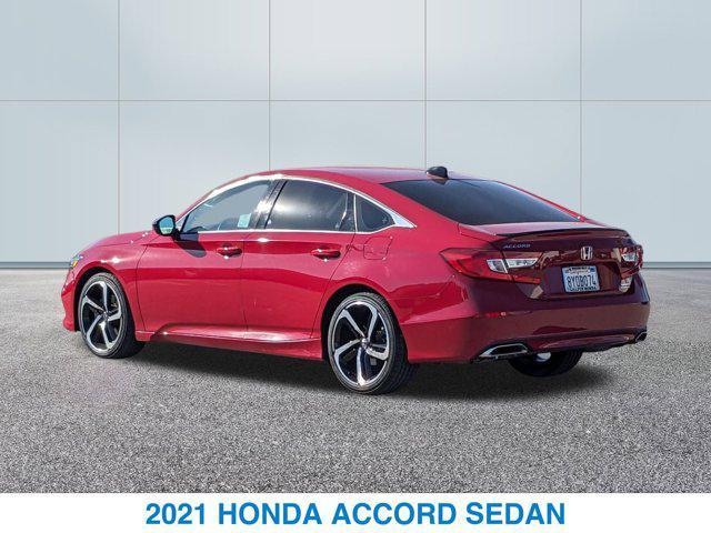 used 2021 Honda Accord car, priced at $25,988