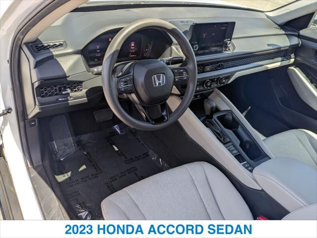 used 2023 Honda Accord car, priced at $25,778