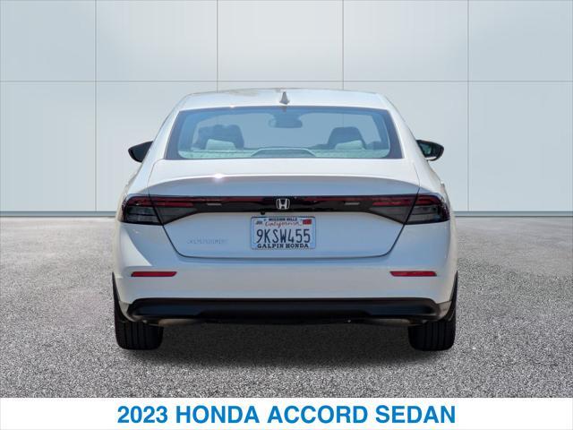 used 2023 Honda Accord car, priced at $25,778