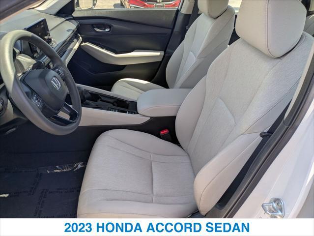 used 2023 Honda Accord car, priced at $25,778