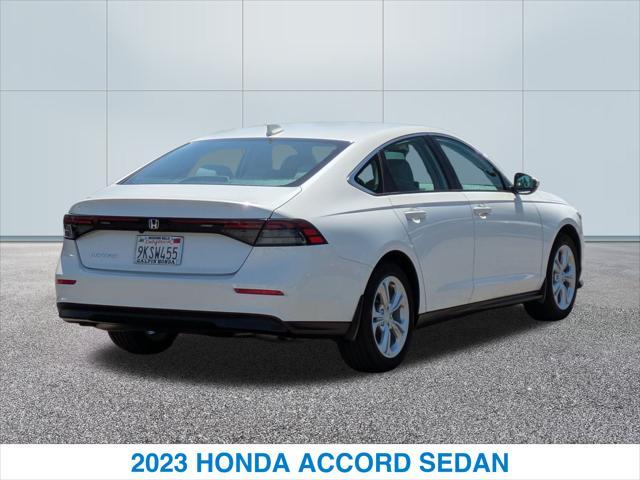 used 2023 Honda Accord car, priced at $25,778