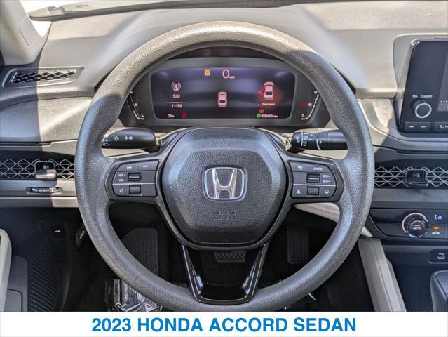 used 2023 Honda Accord car, priced at $25,778