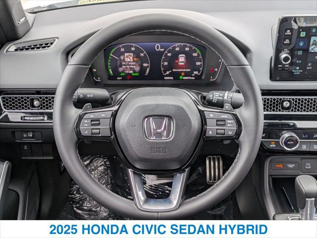 new 2025 Honda Civic Hybrid car, priced at $33,555