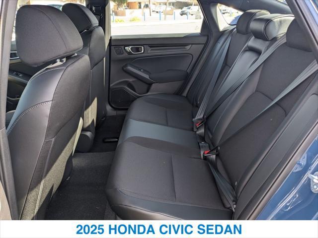 new 2025 Honda Civic car, priced at $27,800