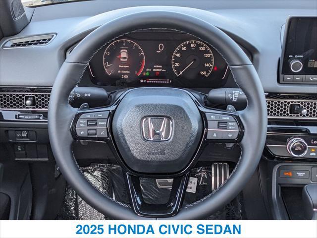 new 2025 Honda Civic car, priced at $27,800