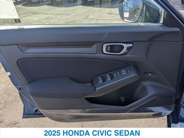 new 2025 Honda Civic car, priced at $27,800